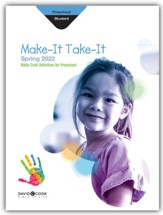 Bible-in-Life: Preschool Make It Take It (Craft Book), Spring 2022