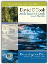 Bible-in-Life: Adult Comprehensive Bible Study Teacher's Guide, Spring 2024