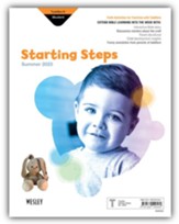Wesley Toddlers & 2s Starting Steps Craft/TakeHome, Summer 2023