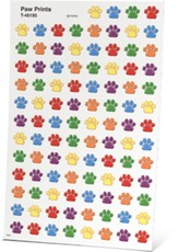 Private Eye Pawprint Stickers