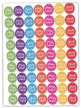 Happy Words Stickers