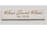 Personalized, Wooden Sign, Small, Home Sweet Home,White