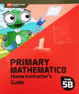 Primary Mathematics 2022 Home Instructor's Guide 5B + Access Code