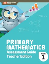Primary Mathematics 2022 Assessment Guide 1 Teacher Edition + Access Code