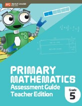 Primary Mathematics 2022 Assessment Guide 5 Teacher Edition + Access Code