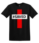 #Saved, Tee Shirt, Large (42-44)