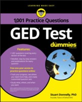 1,001 GED Practice Questions For Dummies - eBook