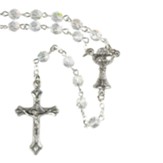 Rosary Beads, Clear Glass