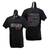 Firefighter Wife Shirt, Black, Medium