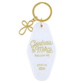 Goodness and Mercy Scripture Key Tag