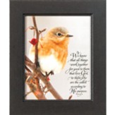 We Know All That All Things Work Together Framed Wall Art