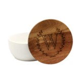 Personalized, Soup Bowl with Lid, Monogram