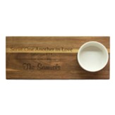 Personalized, Serving Board and Bowl Set, Serve One  Another