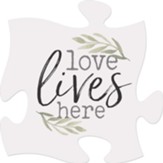 Love Lives Here Puzzle Art