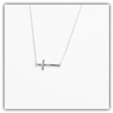 Necklace Cross Silver