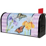 Iris, Butterflies, Mailbox Cover