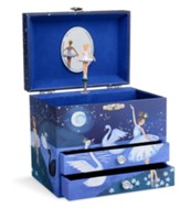 Swan Lake Ballerina Jewelry Box, 2 Drawers