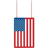 American Flag, Metal Garden Flag, Small