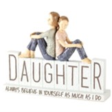 Mom and Daughter Figurine
