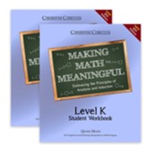 Making Math Meaningful Level K  Student/Teacher Set (Updated  Edition)