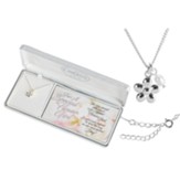 For A Special Flower Girl, Necklace with Pearl