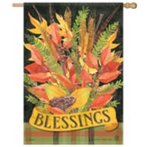 Harvest House Blessings, Large Flag