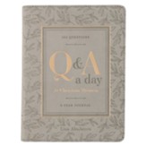 3-Year Q&A Journal, Soft Leather-look, Taupe