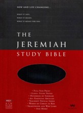 NKJV The Jeremiah Study Bible, Soft leather-look, Black