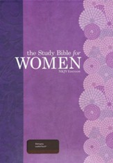 The Study Bible for Women, NKJV Edition--soft leather-look, mahogany