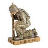Called to Pray, Soldier Figurine