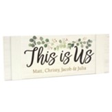 Personalized, Shutter Pallet, This is Us, White
