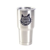 Peace, Love & Cats Stainless Steel Tumbler