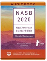 The NASB 2020 Complete Old Testament Audio Bible - on MP3-CD