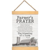 Farmer's Prayer Hanging Banner