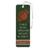 Football Bookmark with Tassel