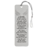 I Thought of You Today Bereavement Bookmark with Tassel