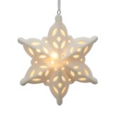 Gingerbread, Lighted Star Ornament