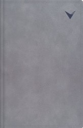 Biblia de estudio NBLA, piel imit. gris, con indice  (NBLA Study Bible, Imit. Leather, Gray, Index)