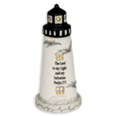 The Lord Is My Light, Mini Lighthouse Lamp