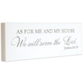 As For Me And My House, Lighted Wall Art