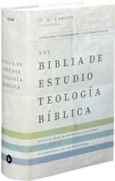 NVI Biblia de Estudio Teologia Biblica (Biblical Theology  Study Bible)