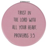 Trust In The Lord (Proverbs 3:5), Compact Mirror