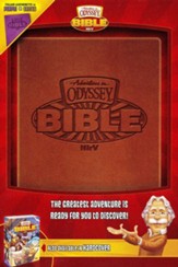 NIrV Adventures in Odyssey Bible (Brown Italian Leatherette)
