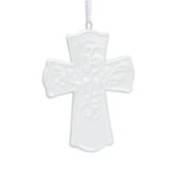 Cross Porcelain Ornament