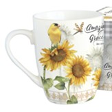 Amazing Grace, Sunflowers, Mug And Gift Box