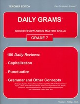 Daily Grams Grade 7, Teacher Edition
