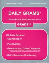Daily Grams Grade 4, Teacher Edition