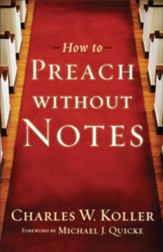 How to Preach without Notes - eBook