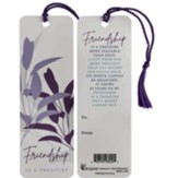 Friendship is a Treasure Bookmark with Tassel