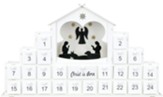 Wooden Nativity Advent Calendar
